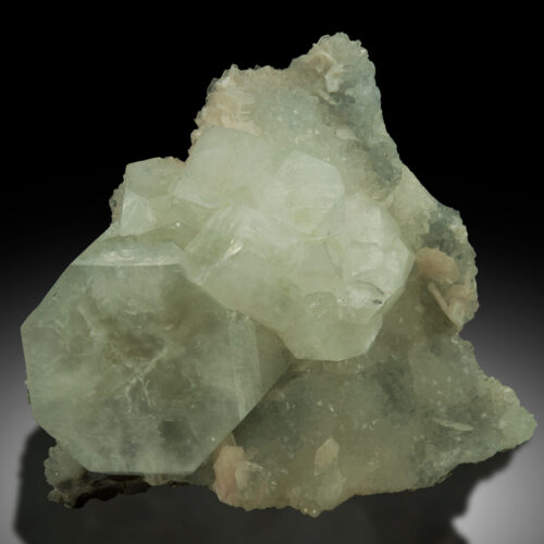 Fluorapophyllite, Stilbite and Quartz