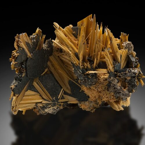 Rutile on Hematite