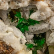 Annabergite and Smithsonite
